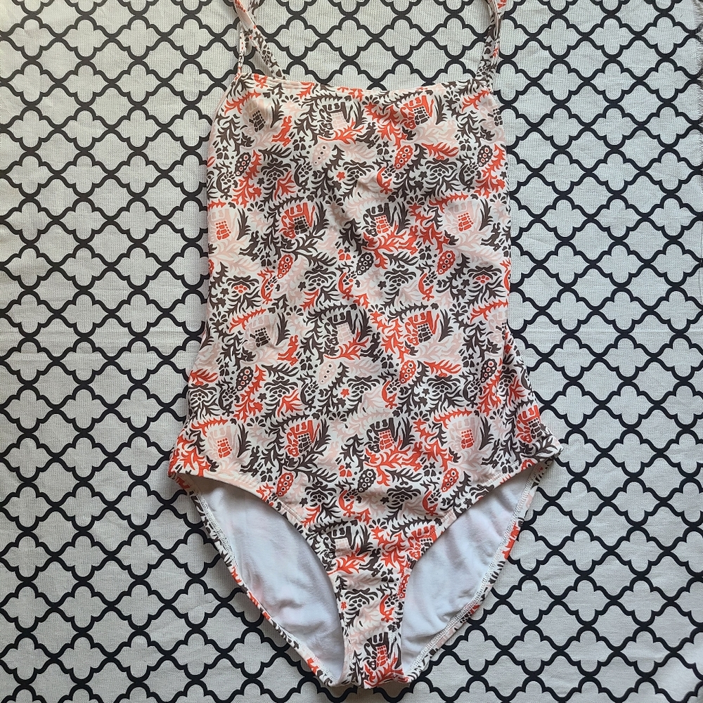 Patagonia Boho Print One Piece Swimsuit Size Large